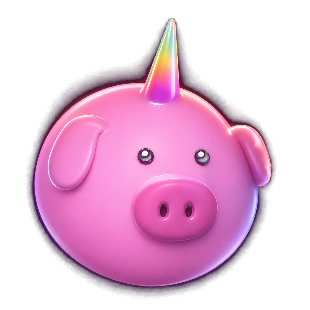 The unipig mascot